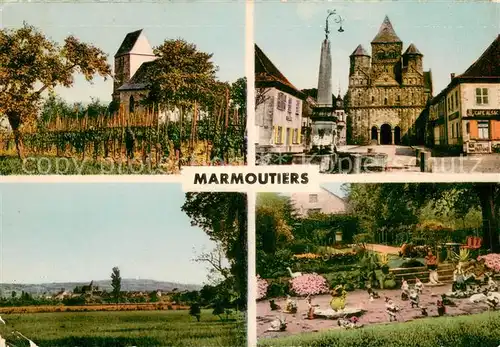 AK / Ansichtskarte Marmoutier Eglise Place Parc Paysage Marmoutier