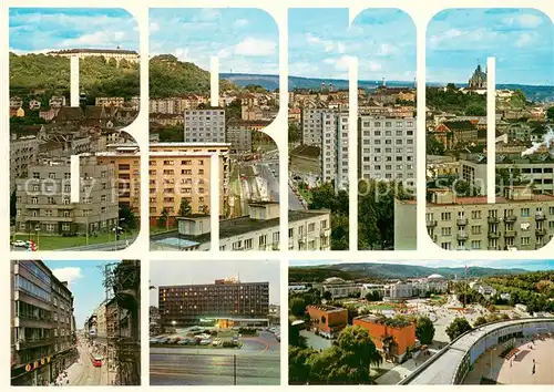 AK / Ansichtskarte Brno_Bruenn Stadtpanorama Hotel International Brno_Bruenn