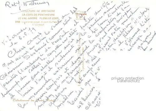 AK / Ansichtskarte Le_Val_Andre Grande Plage Port du Piegu et le Verdelet vue aerienne Le_Val_Andre