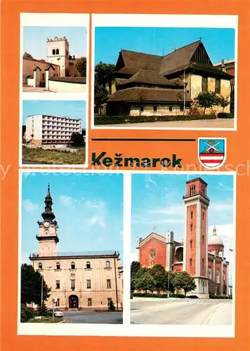 AK / Ansichtskarte Kezmarok Teilansichten Kirche Turm Kezmarok