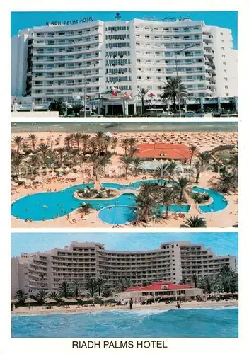 AK / Ansichtskarte Sousse Riadh Palms Hotel Piscine Plage Sousse