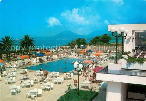 AK / Ansichtskarte Bar_Montenegro Hotel Topolica Swimming Pool Bar_Montenegro