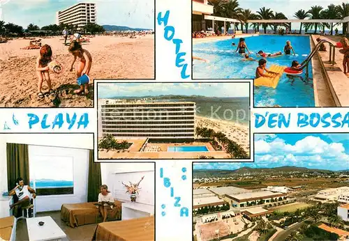 AK / Ansichtskarte Playa_d_en_Bossa Hotel Strand Swimming Pool Playa_d_en_Bossa