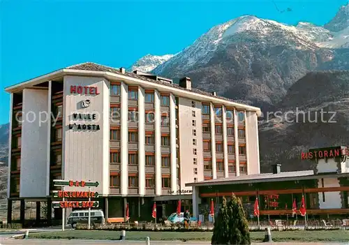 AK / Ansichtskarte Aosta Hotel Valle d Aosta Ristorante Alpen Aosta