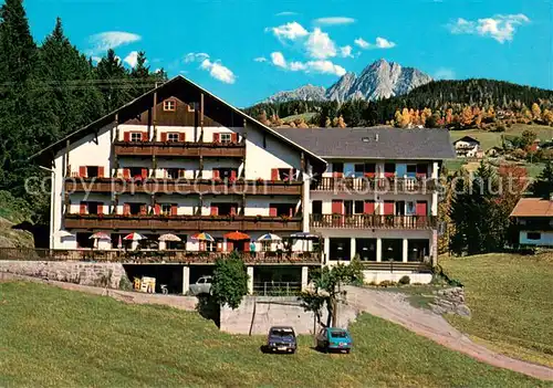 AK / Ansichtskarte Hafling Pension Cafe Restaurant Victoria Hafling