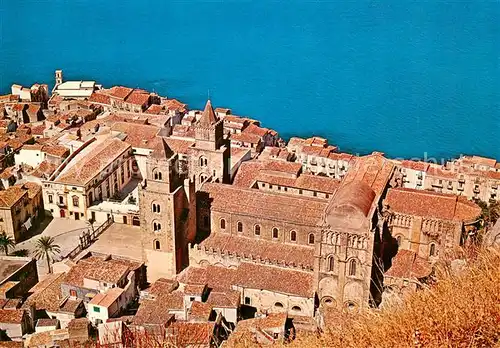AK / Ansichtskarte Cefalu Il Duomo visto dall alto Cefalu