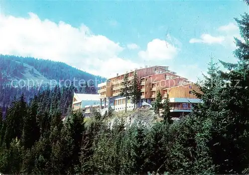 AK / Ansichtskarte Pamporovo_Pamporowo Hotels Prespa und Roshen in den Bergen Pamporovo Pamporowo