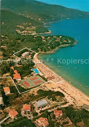 AK / Ansichtskarte Procchio_Isola_d_Elba Hotel del Golfo veduta aerea 