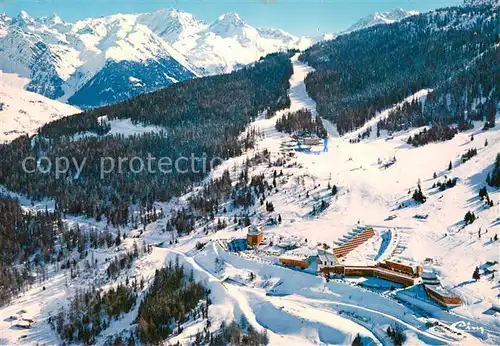 AK / Ansichtskarte Bourg Saint Maurice Les Arces vue aerienne en hiver Bourg Saint Maurice