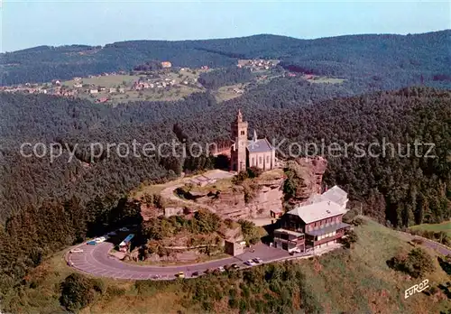 AK / Ansichtskarte Dabo_Moselle Rocher Saint Leon et de la Hoube vue aerienne Dabo_Moselle