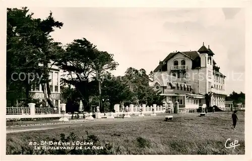 AK / Ansichtskarte Saint Brevin l_Ocean_Loire_Atlantique Le Boulevard de la Mer Saint Brevin l_Ocean