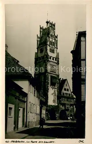 AK / Ansichtskarte Freiburg_Breisgau Schwabentor Freiburg Breisgau