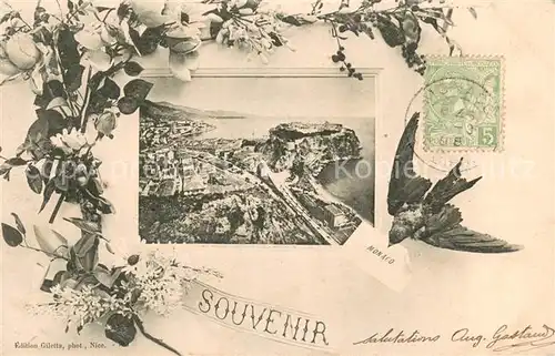 AK / Ansichtskarte Monaco Panorama Monaco