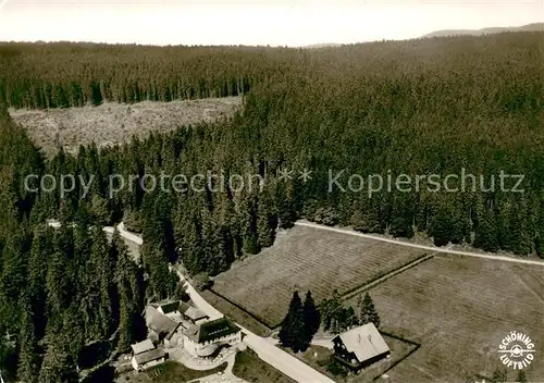 AK / Ansichtskarte Kaltenbronn_Gernsbach Fliegeraufnahme Kurhaus Kaltenbronn Gernsbach