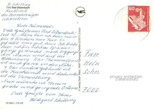 AK / Ansichtskarte Bad_Ditzenbach Fliegeraufnahme Bad_Ditzenbach