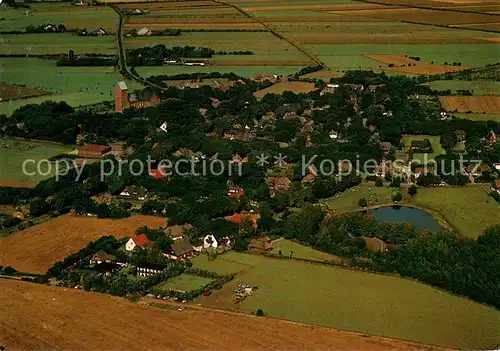 AK / Ansichtskarte Nieblum Fliegeraufnahme Insel F?hr Nieblum