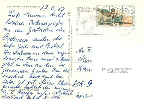 AK / Ansichtskarte Immenstaad_Bodensee Fliegeraufnahme Immenstaad_Bodensee