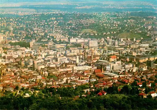 AK / Ansichtskarte Stuttgart Blick vom Fernsehtur Stuttgart