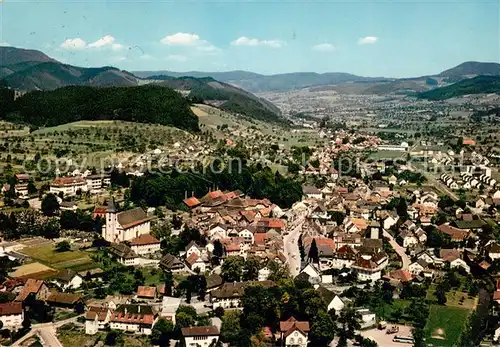 AK / Ansichtskarte Zell_Harmersbach Fliegeraufnahme Zell Harmersbach