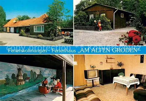 AK / Ansichtskarte Carolinensiel_Ostfriesland Pension Ferienwohnungen Am alten Groden Carolinensiel