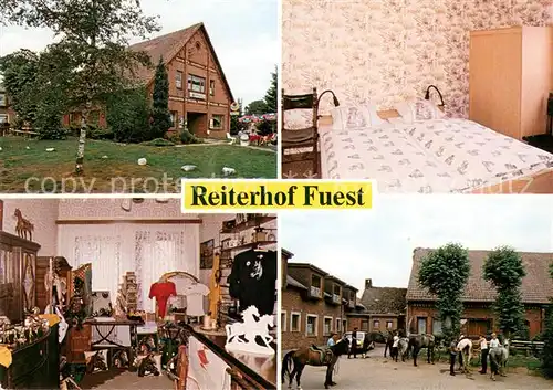 AK / Ansichtskarte Kuehrstedt Reiterhof und Hotel Fuest Fremdenzimmer Kuehrstedt