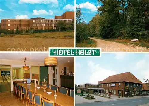 AK / Ansichtskarte Sieversen Hotel Restaurant Holst Kegelbahnen Sieversen
