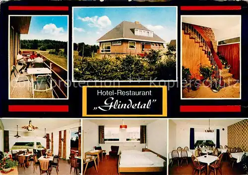 AK / Ansichtskarte Schoenwalde_Bungsberg Hotel Restaurant Cafe Glindetal Schoenwalde Bungsberg