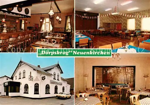 AK / Ansichtskarte Neuenkirchen_Dithmarschen Doerpskrog Gaststaette Restaurant Neuenkirchen Dithmarschen