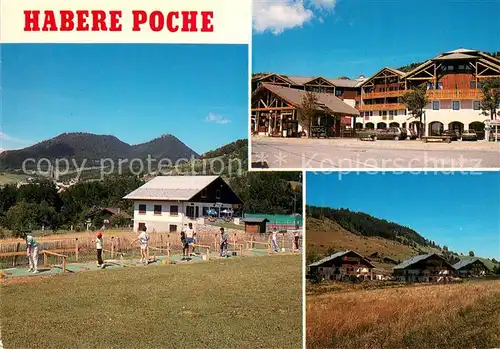 AK / Ansichtskarte Habere Poche Vues partielles Driving Range Habere Poche