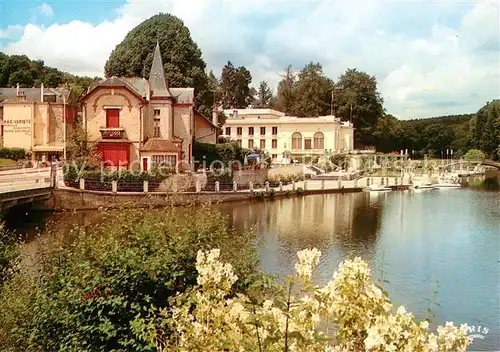 AK / Ansichtskarte Bagnoles de l_Orne Le casino du lac Bagnoles de l_Orne