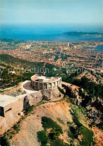 AK / Ansichtskarte Toulon_Var Memorial National du debarquement en Provence Vue aerienne Toulon_Var