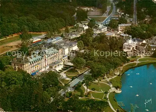 AK / Ansichtskarte Bagnoles de l_Orne Vue generale aerienne Bagnoles de l_Orne