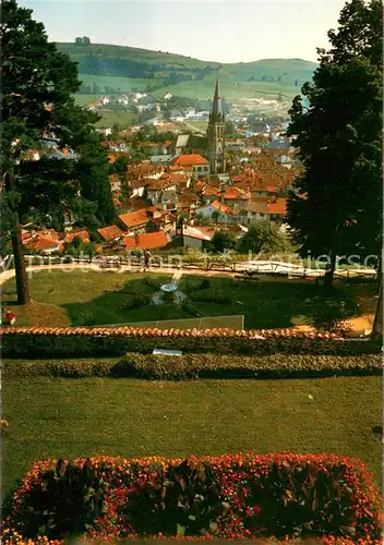 AK / Ansichtskarte Aurillac Echappee sur lEglise St Geraud et la ville Aurillac