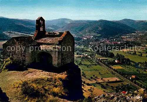 AK / Ansichtskarte Massiac Station estivale La Chapelle Sainte Madeleine et la Vallee Massiac