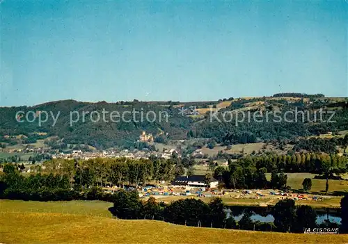 AK / Ansichtskarte Polminhac Le terrain de camping au bord de la Cere Polminhac