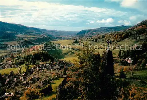 AK / Ansichtskarte Thiezac Station estivale vue generale Thiezac