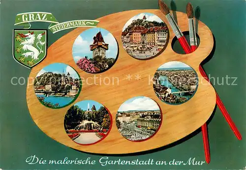 AK / Ansichtskarte Graz_Steiermark Gartenstadt an der Mur Teilansichten Graz_Steiermark