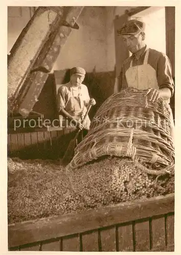 AK / Ansichtskarte Reims_Champagne_Ardenne G.H. Mumm et Cie Ste Vinicole de Champagne Succ Raisinssur le pressoir Reims_Champagne_Ardenne