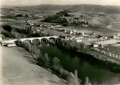 AK / Ansichtskarte Vire sur Lot Vue generale aerienne Vire sur Lot