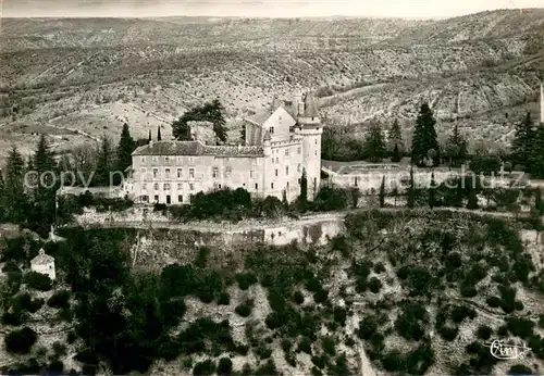 AK / Ansichtskarte Mercues Chateau de Mercues Vue aerienne Mercues