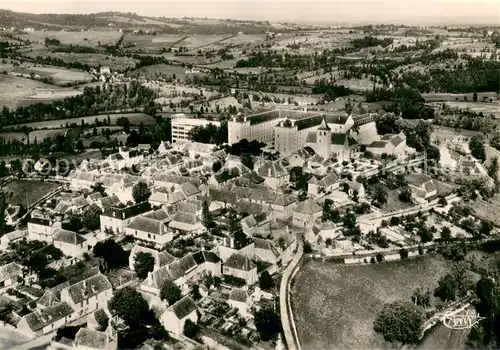 AK / Ansichtskarte Montfaucon_Lot Vue generale aerienne Montfaucon Lot