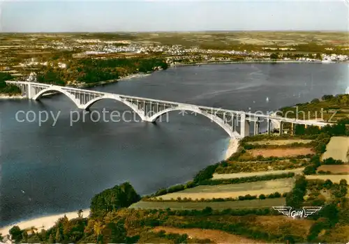 AK / Ansichtskarte Plougastel Daoulas Le Ponte Fliegeraufnahme Plougastel Daoulas