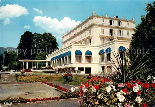 AK / Ansichtskarte Divonne les Bains Le Casino et ses jardins fleurs Divonne les Bains