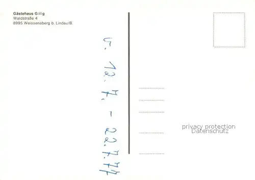 AK / Ansichtskarte Weissensberg Gaestehaus Gilg Garten Gaststube Weissensberg