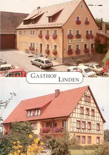 AK / Ansichtskarte Windelsbach Gasthof Linden mit Gaestehaus Windelsbach