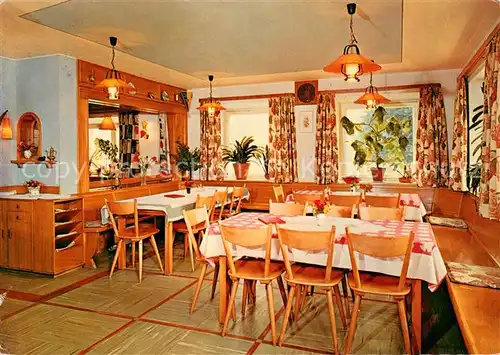 AK / Ansichtskarte Wolfertschwenden Gasthof Alte Post Gaststube Wolfertschwenden