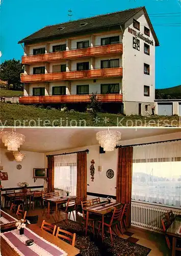 AK / Ansichtskarte Finsterau_Bayerischer_Wald Hotel Nationalpark Restaurant Gaststube Finsterau_Bayerischer