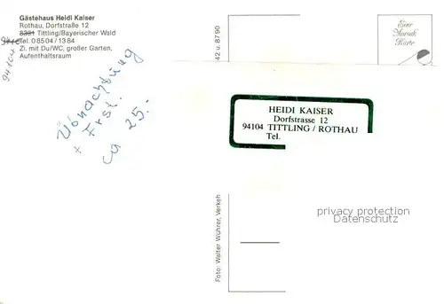 AK / Ansichtskarte Tittling Gaestehaus Kaiser Gastraum Museumsdorf Bayerischer Wald Landschaftspanorama Dreiburgensee Tittling