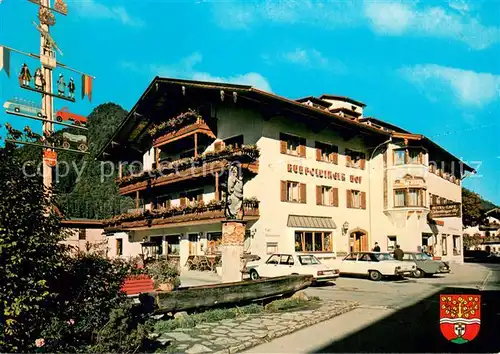 AK / Ansichtskarte Ruhpolding Hotel Ruhpoldinger Hof Maibaum Ruhpolding