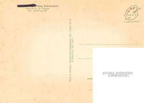 AK / Ansichtskarte Haffkrug_Ostseebad Kinderheim Haus Sonnenschein Haffkrug_Ostseebad